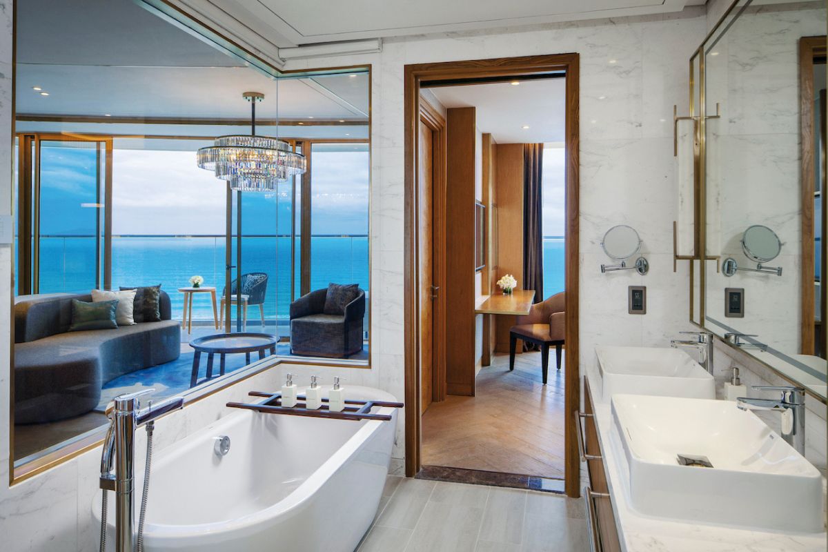 Phòng lưu trú tại Hòn Tằm Resort Nha Trang